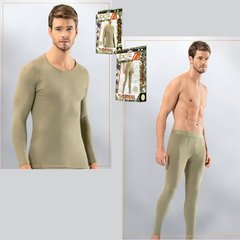 Thermal underwear.Thermo set 2014 for men Olive, S/M