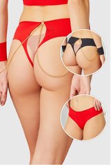 Wholesale.Briefs 7013 with garter Red, S