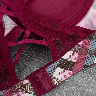 Wholesale.Bra W-11 Burgundy B