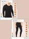 Thermal underwear.Thermo set 2102-1 male Black 2XL