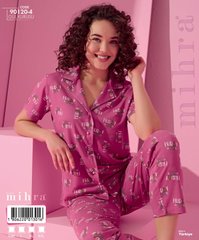 Wholesale.Pajamas 90120-4 Crimson S/M