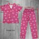 Wholesale.Pajamas 90120-5 Crimson S/M