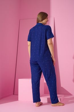 Wholesale.Pajamas 50501 Blue 3XL