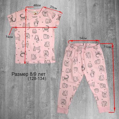 Wholesale.Child's Pyjamas 13006 (92-98) Pink