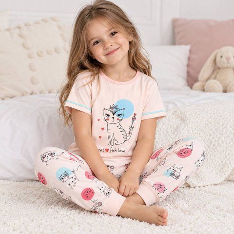 Wholesale.Child's Pyjamas 13005 (92-98) Peachy