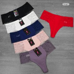 Wholesale.Thongs H6015 Cotton Assorted