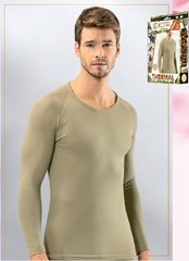 Thermal underwear.Thermo jacket 2014 for men Olive 2XL/3XL