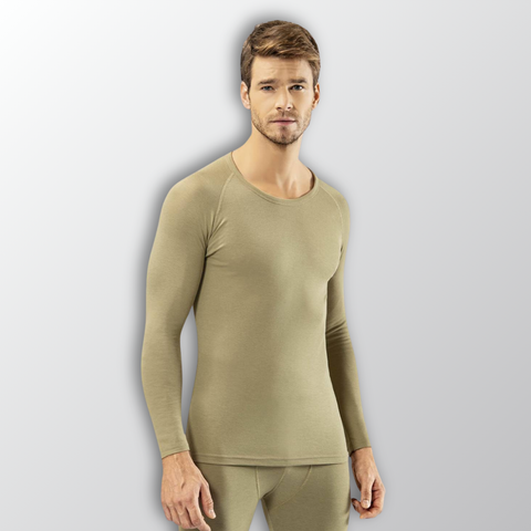 Thermal underwear.Thermo jacket 2014 for men Olive 2XL/3XL