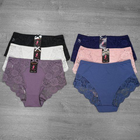 Оптом.Труси Н6018 Cotton Асорті