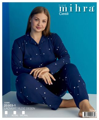Wholesale.Pajamas 20303-1 Powdery 3XL/4XL