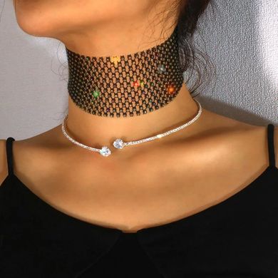 Wholesale.Choker necklace NC231 Silvery