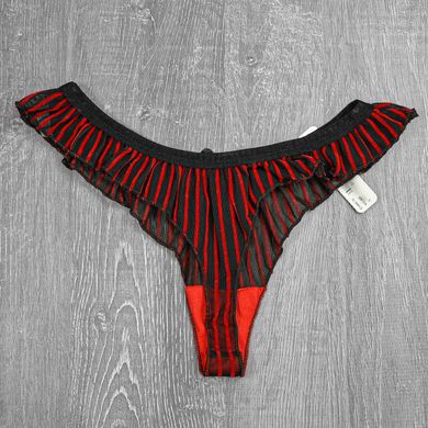 Wholesale. Thong 6079 black red S